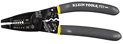 Klein Tools 1009 Multi Tool, Wire Stripper/Crimper/Wire Cutter, Made in USA, Long-Nose Multi-Purpose Electrician Tool
