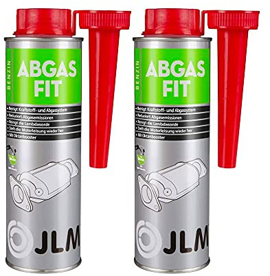 JLM Bensin avgas passform/katalysator rengöringsmedel 2 x 250 ml (500 ml) | 2-pack