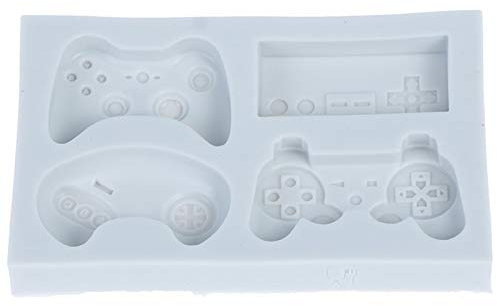 Weixin New GamePad silicone mold game player boy gift game controller shape sugar mold cake decorative sugar mold baking die
