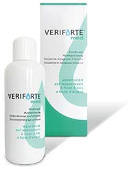 Veriforte™ med Oral - alkoholfreie, schonende Mundspüllösung, Mundspülung auf HOCL Basis zur Reinigung und Befeuchtung der Mundhöhle (250 ml)