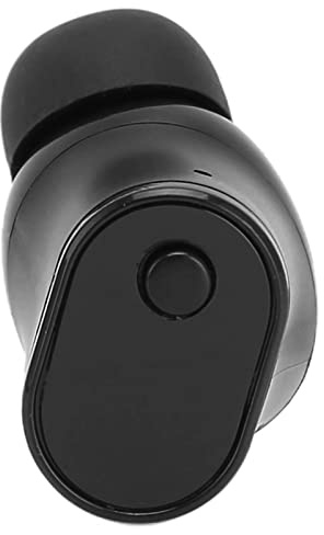 Auricolare Wireless a Orecchio Singolo, BT 5.2 Stereo Surround Hifi Sound Rispondi Alle Telefonate USB Ricaricabile, Cuffia Wireless per Guida Sportiva