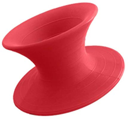 DANADESK Gyro-Drehstuhl, 360 Grad-Rotationshocker, Sense-Sportgeräte für den Außenbereich/Indoor (Color : Rot, Größe : L)