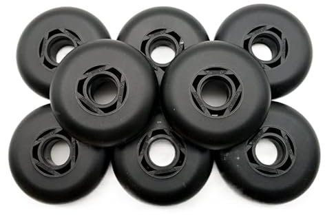 Skateboard Rollen Skate Wheel Original Wheel 76 mm 80 mm 85a Red Wheel Black Wheel Skateboard-Räder (Color : 80 mm)