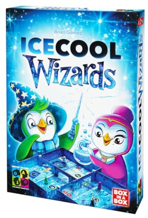 ICECOOL Ice Cool Wizard Board Game – Explore Antarctic Magic | Gesellschaftsspiel Ice Cool Wizard – Entdecken Sie die Magie der Antarktis