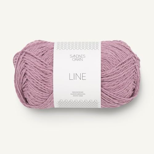 SANDNES GARN Line - Farbe: Rosa Lavendel (4632) - 50 g/ca. 110 m Wolle