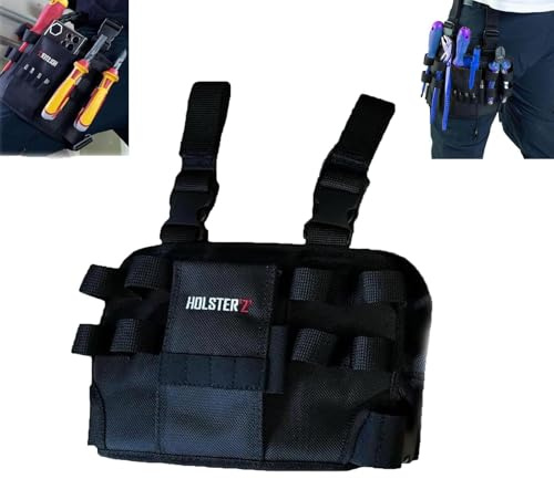 YYGJYGOO Holster Z Leg Tool Pouch avec Clip de Ceinture, Dach Pro Holster Z 2.0 Tools, Holster Z Leg Tool Pouch, Multifonction Tool Bag Belt pour Hommes(1Pcs)