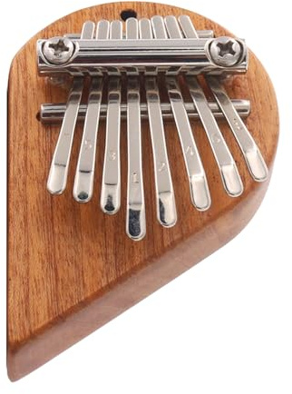 Mini pollice Pianoforte – Cuore | Pianoforte per pollice, formato tascabile, per adulti, regalo musicale portatile per bambini e adulti, divertente e rilassante
