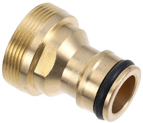 Abaodam Brass Male Thread Hose Connector for Kitchen Tap Adaptor Quick Connect Feature for Garden Hoses and Mixer Taps Compact Design for Easy Storage and Portability