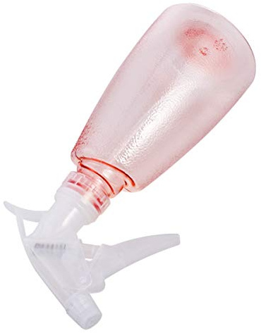 Veemoon Botella Pulverizadora De Spray De Plástico Con Gatillo Recargable y Desmontable Para Limpieza Del Hogar y Riego De Plantas Diseño Ergonómico Antideslizante Rosa