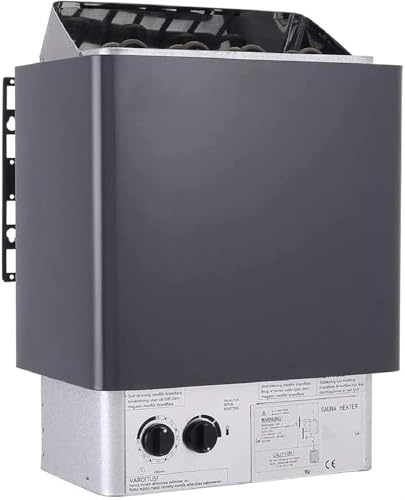 ZHJOPP Stufa per Sauna, Stufa a Vapore Secco Domestica, Stufa a Vapore per Sauna Commerciale, Controller Interno, Adatto per Doccia Spa per Hotel Domestici (3.0KW)