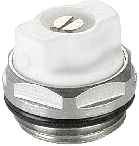 G1/4 (13mm diam) MANUAL RADIATOR AIR VENT BLEED PLUG VALVE