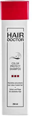 HAIR DOCTOR - COLOR PROTECT SHAMPOO - Professionelles Shampoo für gefärbte Haare pflegend mit Mango Kern-Öl 250ml