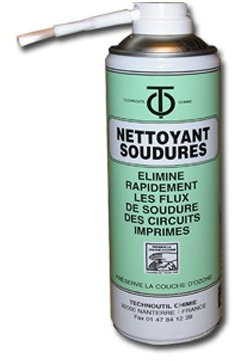 Nettoyant flux soudure de circuits imprimés 400ml net 60395 pour Outillage