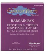 Colouration Frosting & Tipping Disposable Cap Kit 12pk 08204