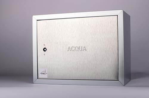 UTILFER Cassetta Zincata Per Contatori Acqua - ACCIAIO ZINCATO, 40 x 55