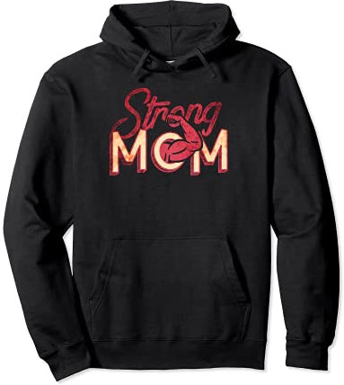 Starke Mutter Frauen Kraftsport Workout Gym Pullover Hoodie