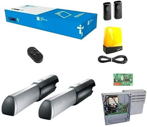 CAME ATI A5000 Kit Automazione Cancello Battente - Motore 230V per Ante fino a 5 Metri - Sistema Completo EN 12453