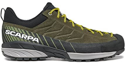 SCARPA Mescalito Unisex – vuxen bergsstövlar, 42_EU, Grön, 44 EU