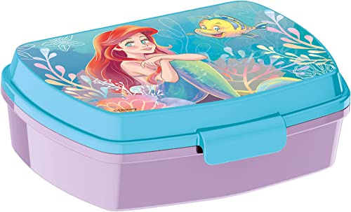Portamerienda princesa Ariel pequeña sirena Disney