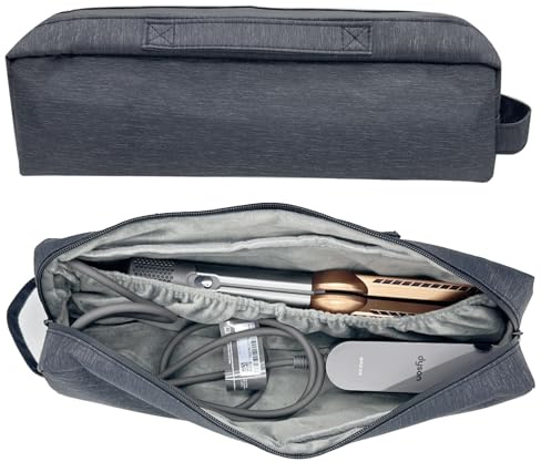 Housse de Transport pour Dyson Airstrait HT01/Airwrap/Supersonic HD16 HD15 HD08/Supersonic Co-anda 2x™ HS09, Accessoires de soins capillaires Étui de Transport, Lisseur Sac de Protection