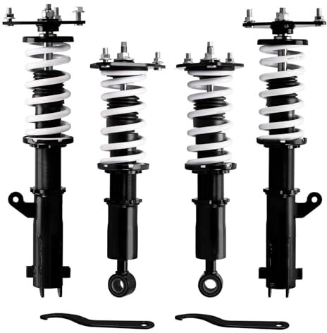 SQOFJGIGN Ammortizzatori Auto Sospensione Coilovers Street per Mitsubishi per Eclipse IV DK2A DK4A 2006–2012 Ammortizzatori Kit Abbassamento Montante Sospensione Pneumatica