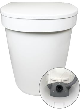 Compost toilet Separett Tiny Urine Tube Version with Upgraded Gasket System