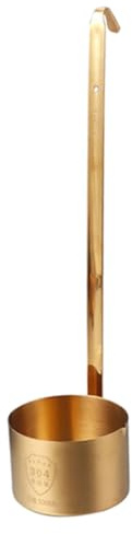 Toyvian Cucharón Medidor de Vino de Acero Inoxidable con Mango y Boquilla Antigoteo Cuchara para Aceite y Miel Utensilio Práctico para Bares y Hogares Capacidad
