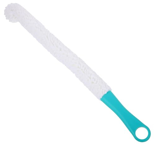 PENIKOKO Brosse Flexible pour Nettoyage de Carafe et Verres à Vin Manche 42 CM Vert Goupillon pour Verrerie et Bouteilles Accessoire pour Éliminer Taches et Saletés