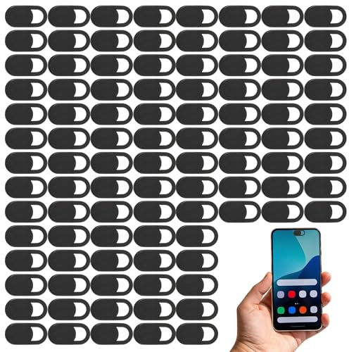 100 Pcs Webcam Cover Slide, Camera Covers 0.03in Thin Design