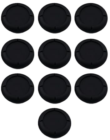 NYVOR Lot de 10 capuchons de joystick compatibles avec Nintendo Switch/OLED/Lite, capuchons de rechange pour manette Switch, poignées Thumb Grips pour Nintendo, accessoires de protection Joycon en