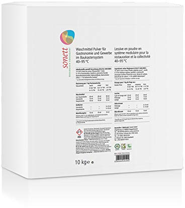 Sonett Waschmittel Konzentrat Pulver Gastronomie und Gewerbe 10 kg