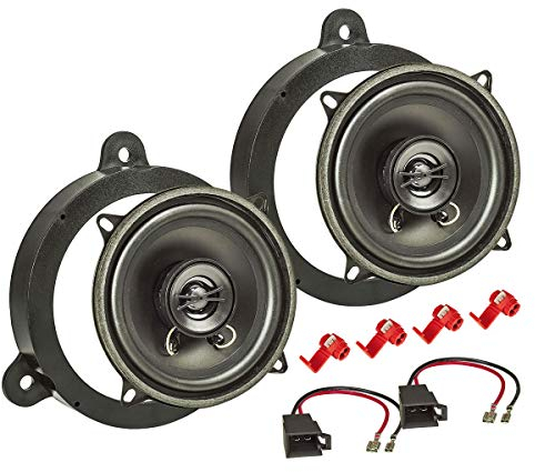 tomzz Audio 4009-002 TA13.0-Pro Conjunto de instalación de Altavoces Compatible con Renault Megane 3 Dacia Logan Sandero 130mm Sistema coaxial