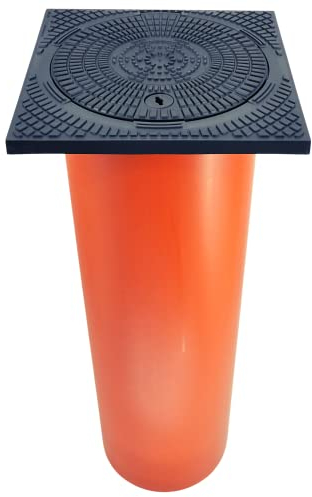 Kontrollschacht DN315 Schachtverlängerung Schachtabdeckung Regenablauf Bodenablauf KG Rohr | 1 Meter Rohr