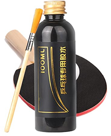 Veeteah Table Tennis Racket Glue,100ML Liquid Glue For Table Tennis With Special Brush | Speed Liquid Super, Pingpong Racket Rubbers Table Tennis Liquid Glue For Assembling Table Tennis Paddle