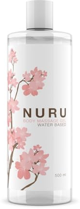 INTIMATELINE | Nuru Massagegel – Japanische Massagetechnik, Körpermassage, geruchlos und farblos mit aphrodisierender Wirkung, 500 ml