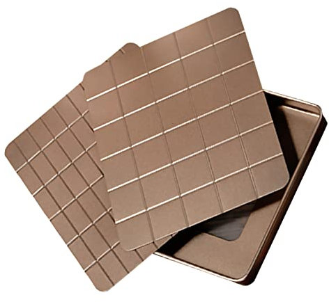UPKOCH Mikrowellen-crisper-pfanne Aus Nougat Mit Schneeflocken-form Für Gebäck-backzubehör Wiederverwendbare Crisp-form Für Diy-backen Backwerkzeug Für Küche Und Desserts