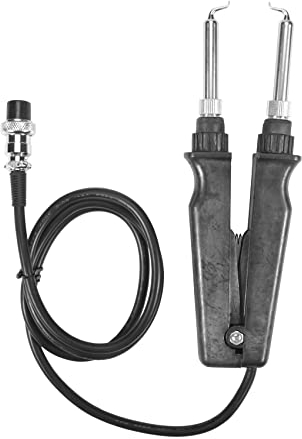Hausdec 902 ESD SMD Double Soldering Iron Tweezer Handle Clip Heating Plier Soldering Station Accessories -Kb