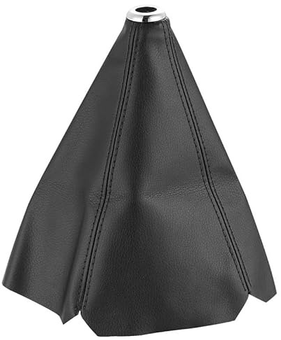 Auto Schaltsack, für Opel Corsa C 2000-2006 Auto PU Leder Schaltknauf Überzug Schalthebelmanschetten,B
