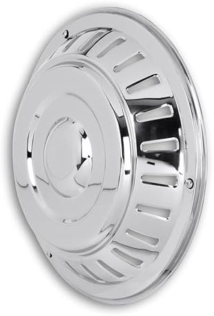 Enjoliveur rétro (version bombée) 17,5 en acier inoxydable – Compatibilité universelle pour jantes en acier