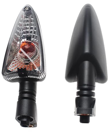 XUEZHEN Frecce Moto LED, Frecce Moto Indicatore di direzione da 36 mm Uso Adatto per Aprilia SR Motard 125 2012-2015 NA 850 Mana 2007-2010 SL 750 Shiver 07-15 Moto(Type 1)