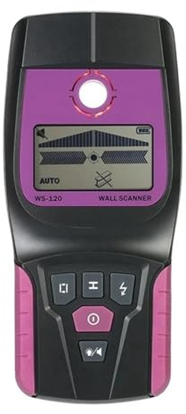Detecteur de Metaux, Scanner mural portable Métal ferreux Cuivre Bois Câble CA Fil sous tension PVC Détecteur de conduites d'eau