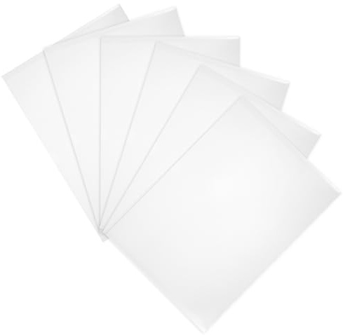 CALLARON 10pcs A4 Landscape Document Sleeve File Protectors with Three-Side Seal, Portable Paper Storage Organizer and Office Document Folder for Study and Filing