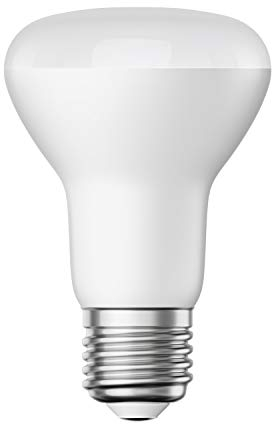 ledscom.de E27 LED Leuchtmittel, R63, warmweiß (2700 K), 8 W, 750lm, matt