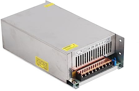 Adaptateur de Pilote d'alimentation DC48V Alimentation à Découpage Alimentation de Commutation en Alliage d'aluminium(S-1500-48(48V/31.3A/1500W) AC170-250V)