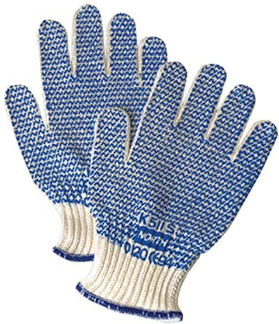 12 Paar Arbeitshandschuhe Handschuh Arbeitshandschuhe Schutzhandschuh Blau PVC, Größe:8