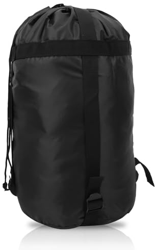 Sacco a Compressione, Grandi Sacco a Pelo da Campeggio Borsa Portaoggetti Esterna in Nylon Attrezzatura da Zaino in Spalla per Escursioni in Campeggio all'Aperto