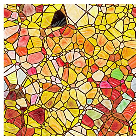 Siunwdiy Fensterfolie Blickdicht Motiv,Glasmalerei Dekofolie Privatsphäre Sichtschutzfolie Statisch haftenden Glasaufkleber Ohne Klebstoff Milchglasfolie,D,80x180cm