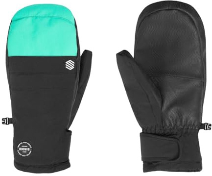 SIROKO - Manoplas de Nieve PITZTAL Turquoise - L - Negro/Turquesa
