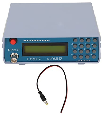 Generador de Señales 0.5 MHz a 470 MHz, Generador de Señales FM para Pruebas y Medidas, Generador de Señales Radiofónicas.