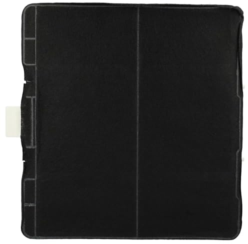 vhbw Filtre à charbon actif compatible avec Viva VVA92E452 hotte aspirante - 23,3 x 21,5 x 2,2 cm